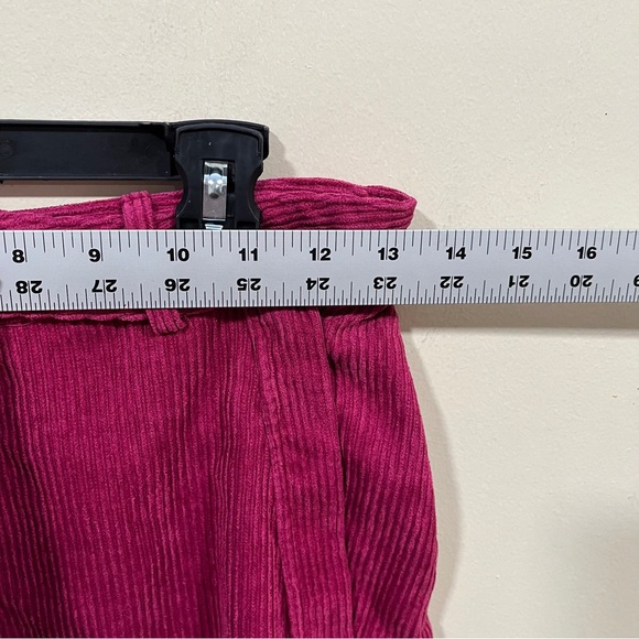 Samantha Pleet magenta corduroy pants in size 6 EUC women’s wide - Picture 3 of 9